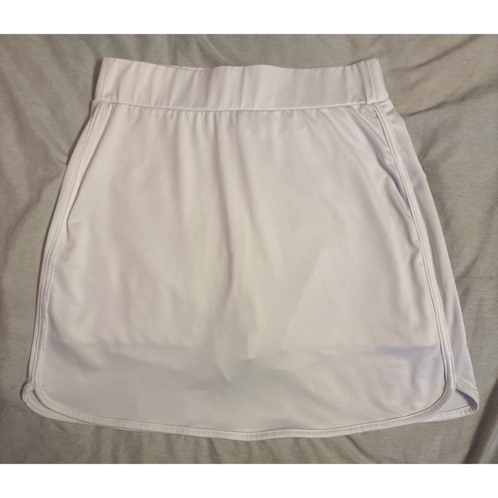 J. Crew Women's White Elastic Waistband Golf/Tennis Skort, XS